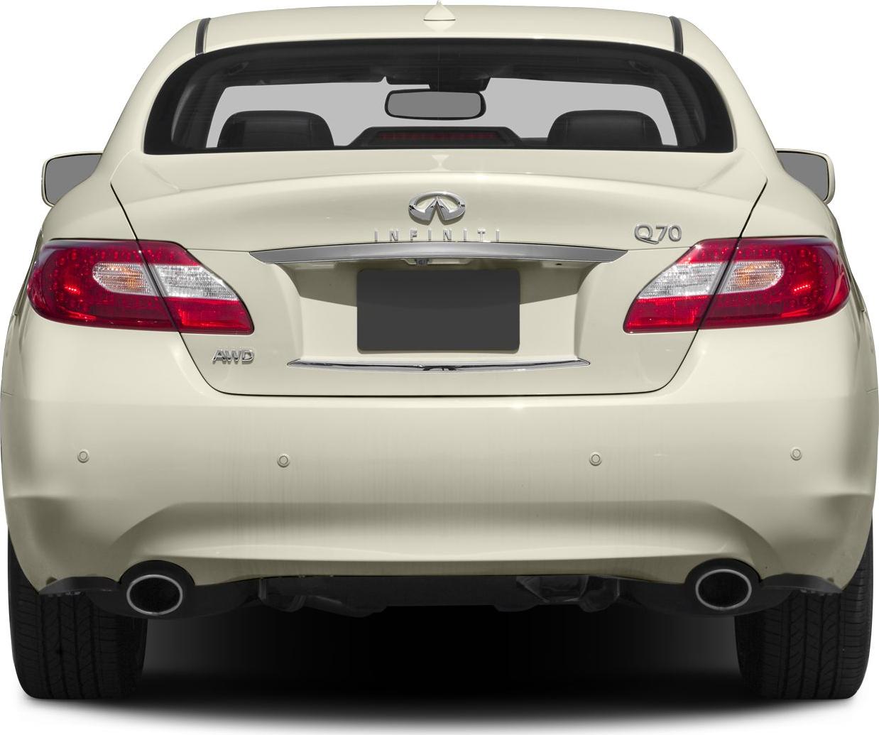 2014 Infiniti Q70 Rear View