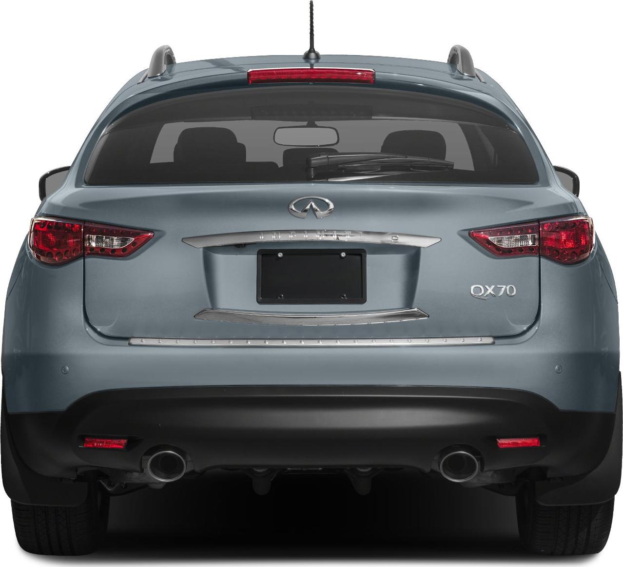 2014 Infiniti QX70 Rear View