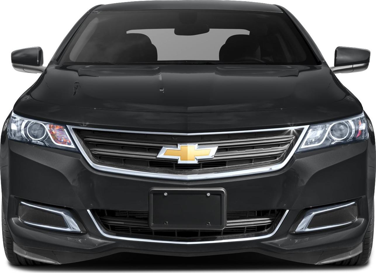 Close-up of a vehicle's grille, headlights, and front design