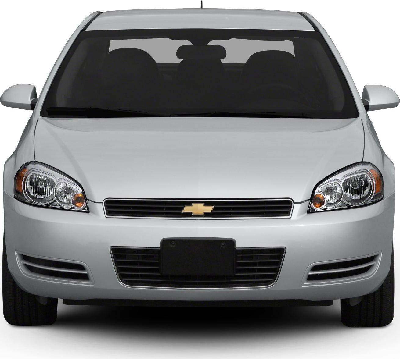 Front view showing headlights and grille of a sedan