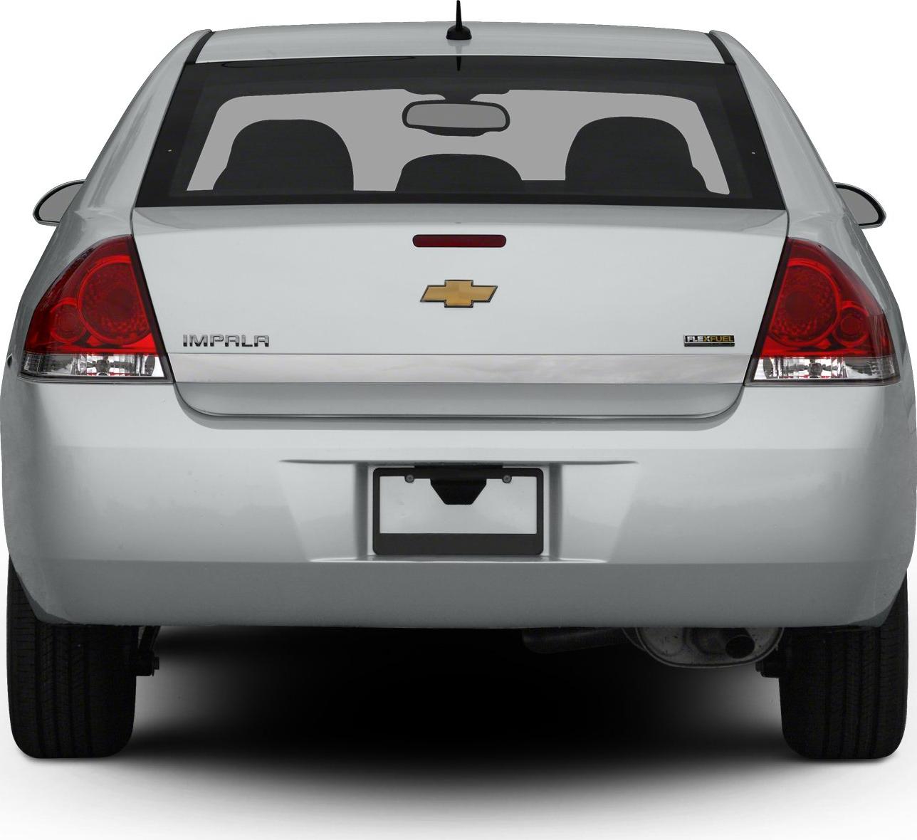 Rear view with distinct taillights and Flex Fuel badge