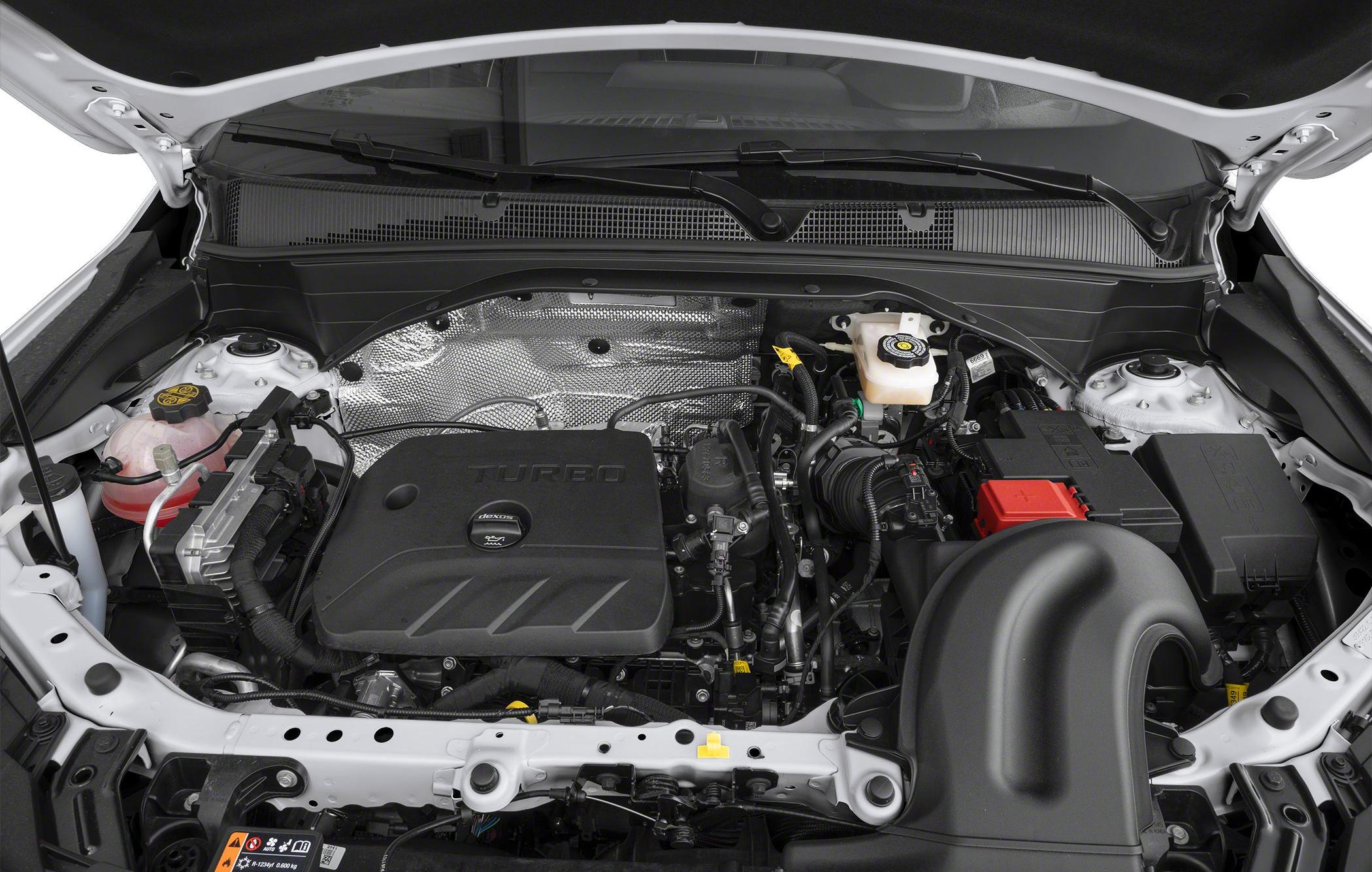 Turbocharged engine bay with modern components