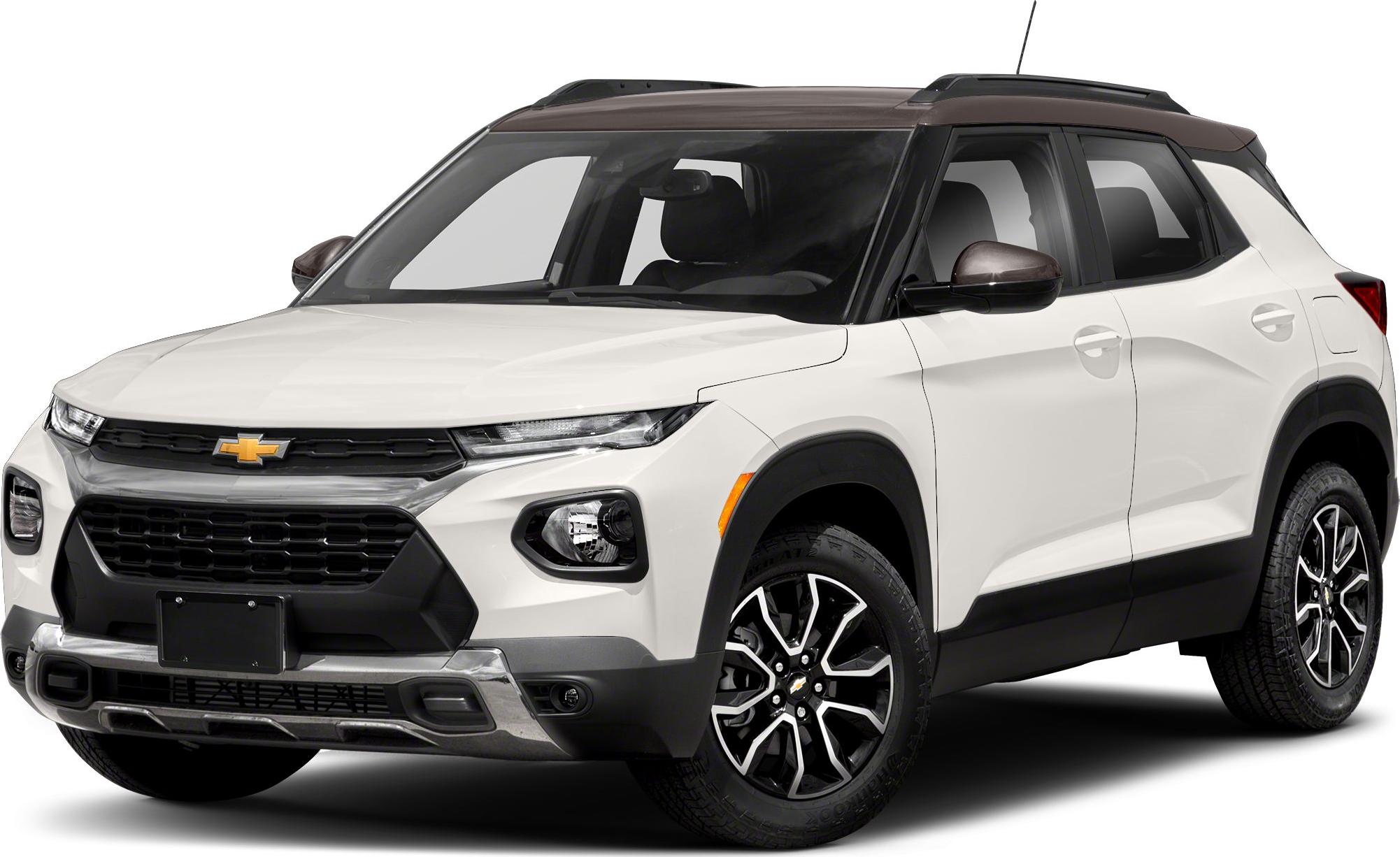 Bold front grille and modern headlights of an SUV with two-tone roof.