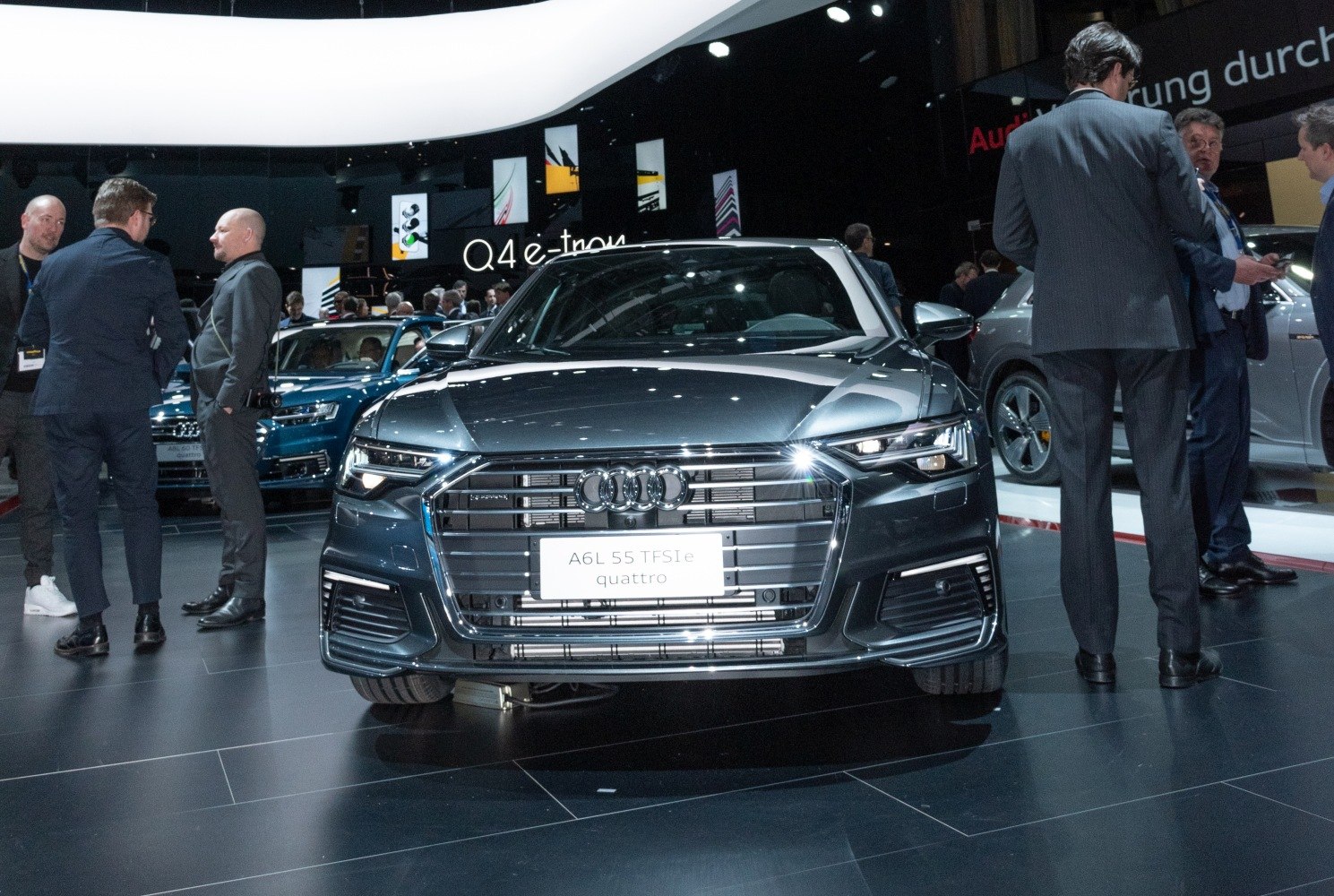 Front grille and LED headlights design