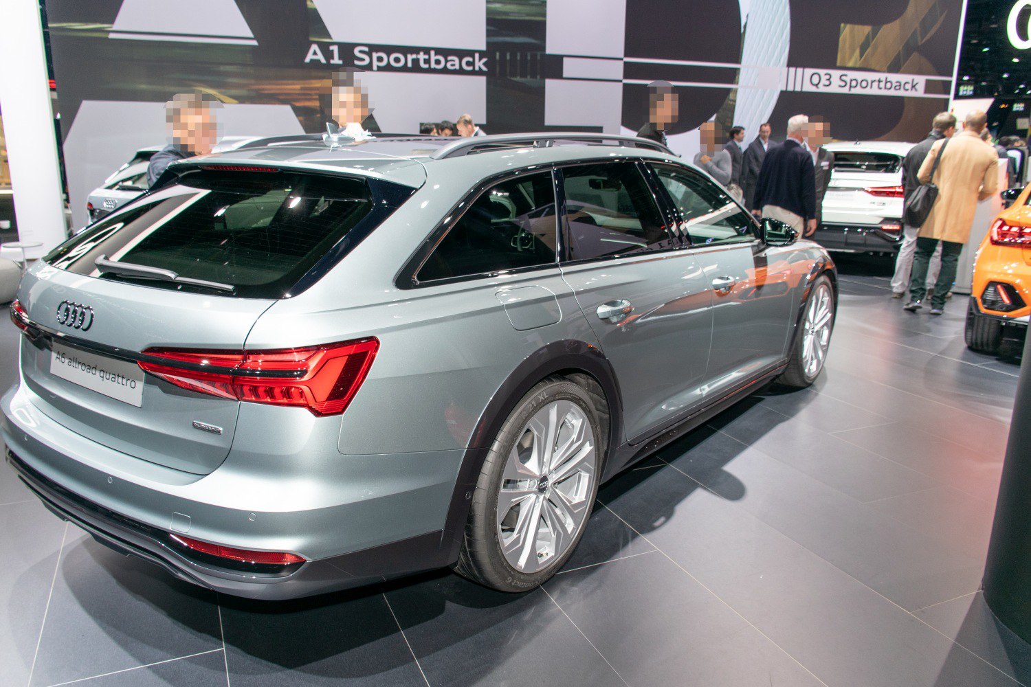 Rear view and alloy wheel design