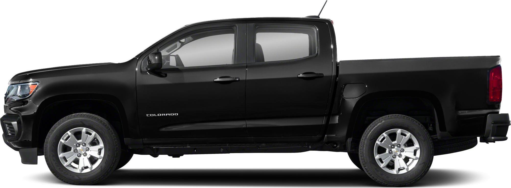 2021 Chevrolet Colorado II (facelift 2021) Extended Cab Long Box Side View Left