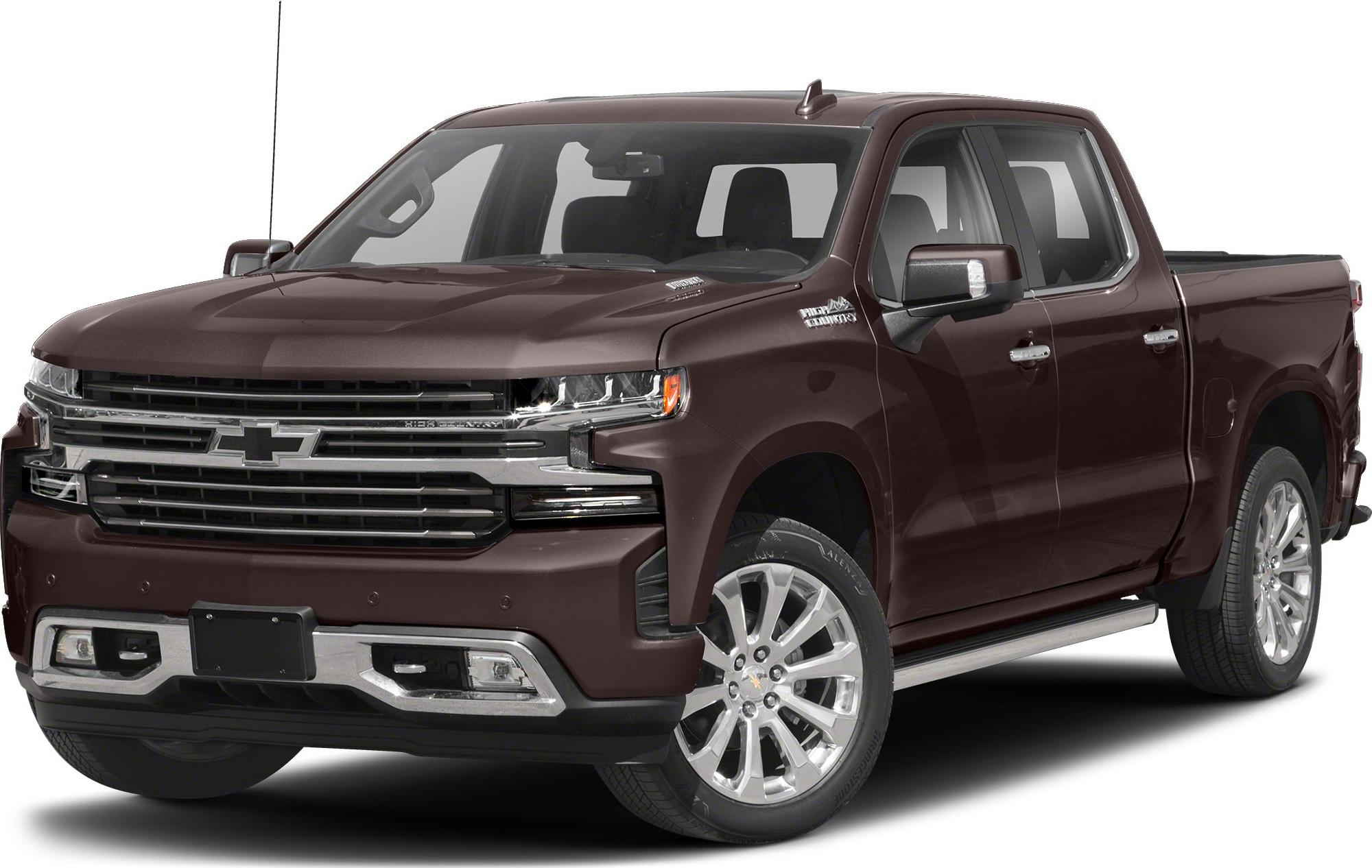 Front three-quarter view with chrome grille and LED headlights