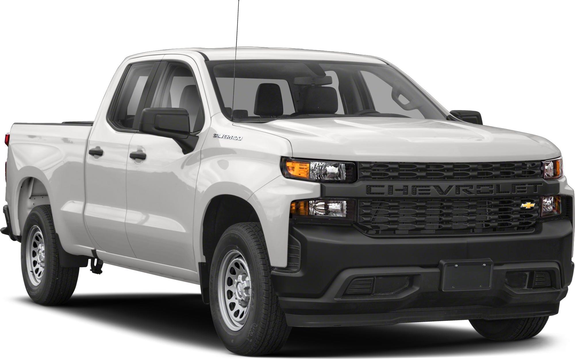 Front grille and headlights of a double cab pickup truck