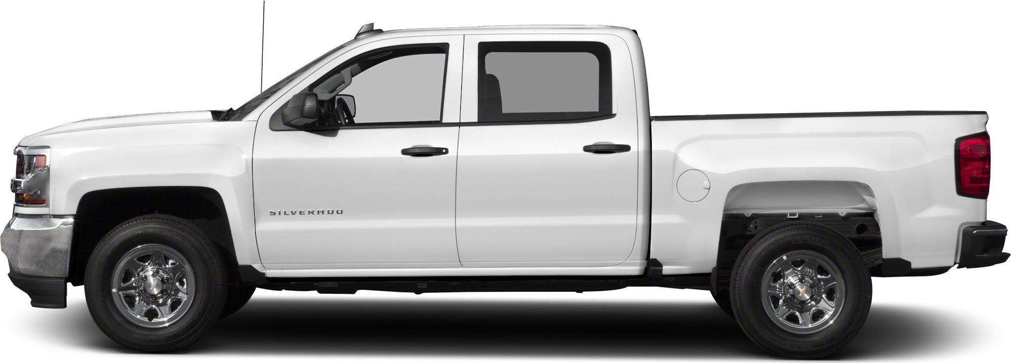 2016 Chevrolet Silverado 1500 III (facelift 2016) Crew Cab Short Box Side View Left