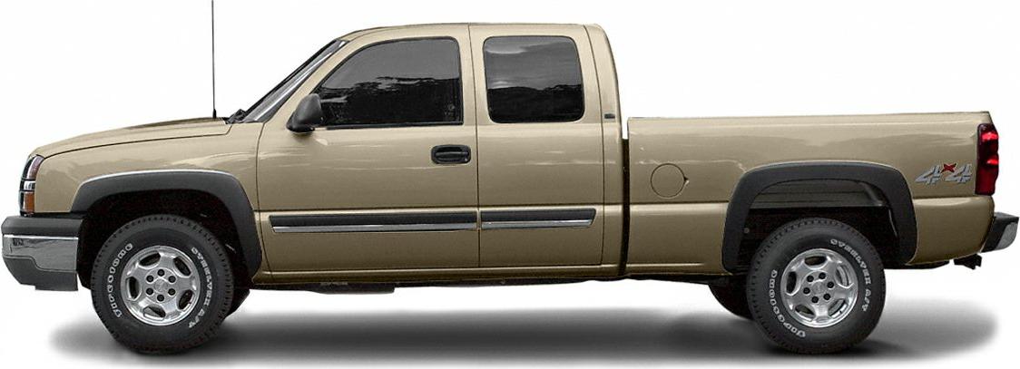 2003 Chevrolet Silverado 1500 I (facelift 2003) Crew Cab Side View Left