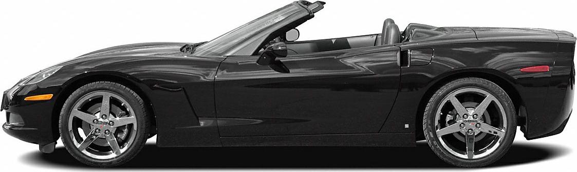 2005 Chevrolet Corvette Convertible (C6) Side View Left