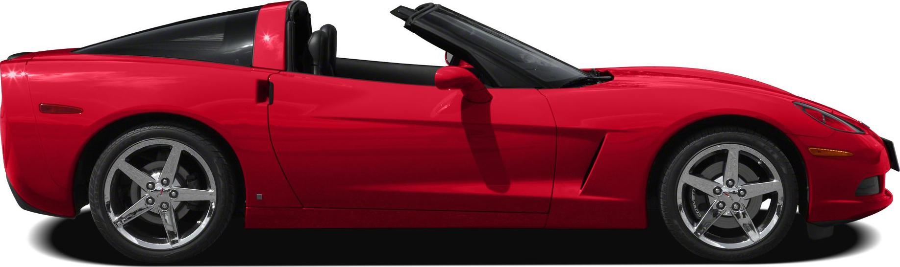 Red convertible, chrome rims, and aerodynamic side profile