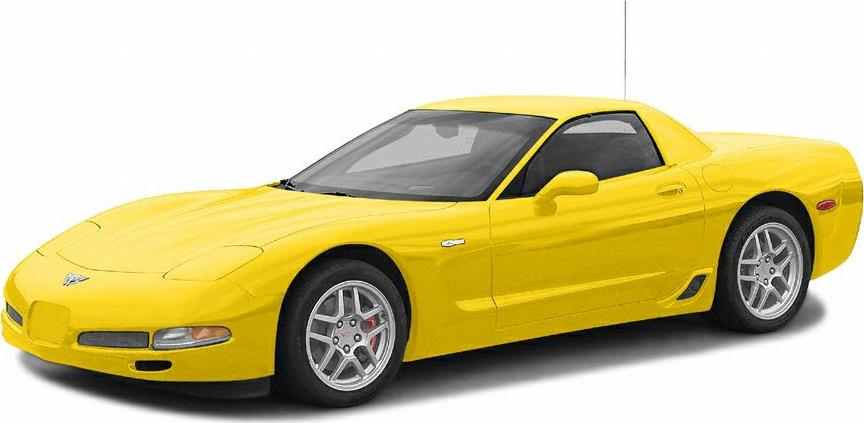 3/4 front-left view, Millennium Yellow