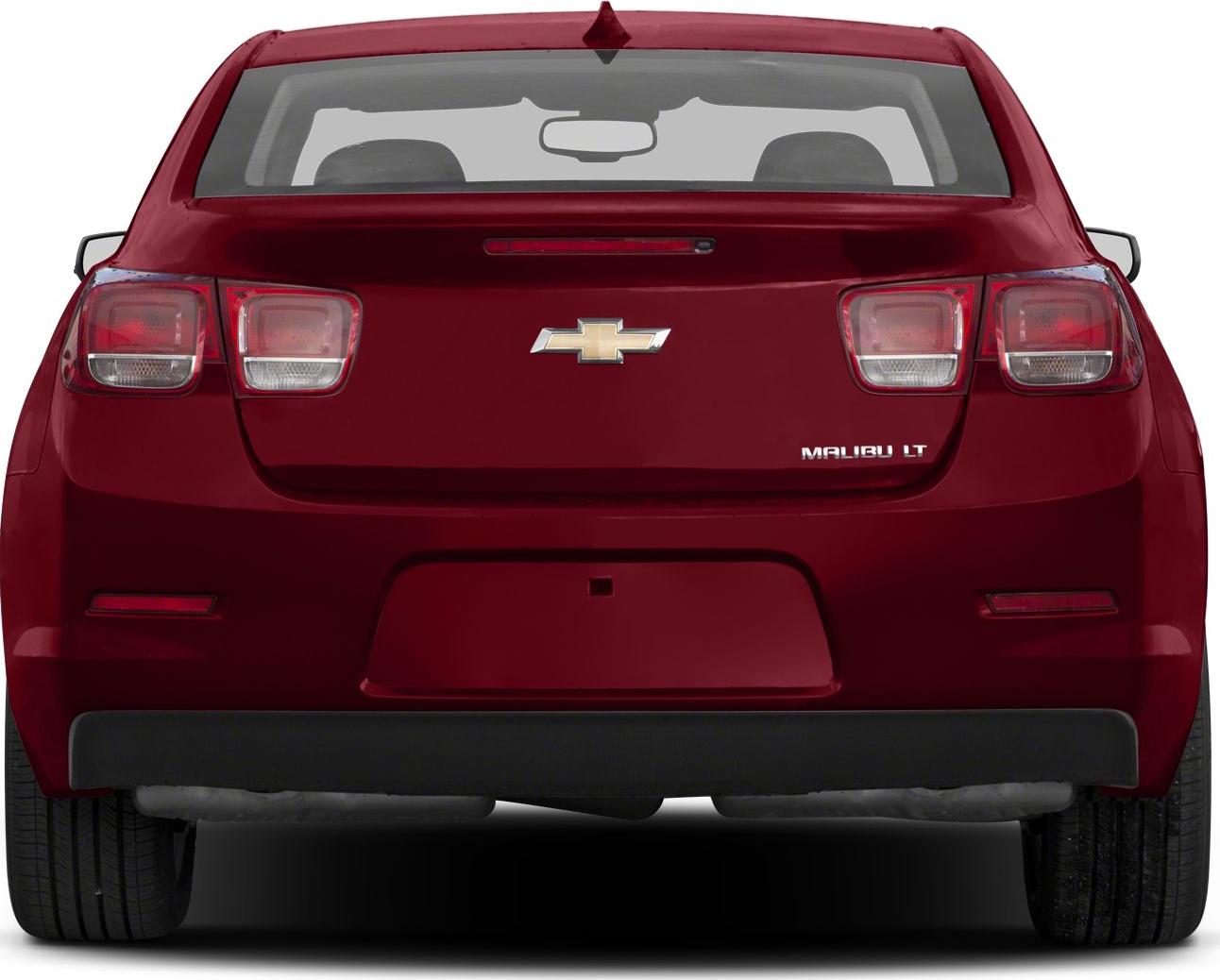 Rear end with dual rectangular taillights and rear window