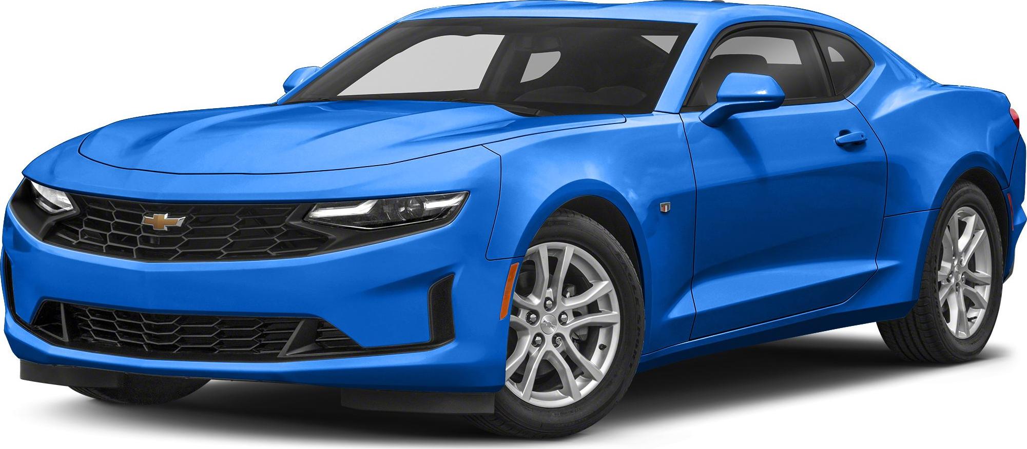 3/4 front-left view, Rapid Blue