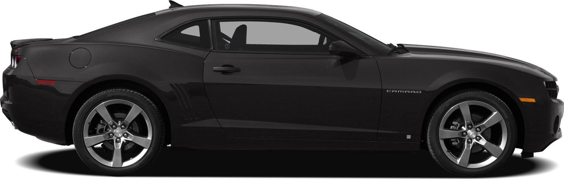 Side profile of a sleek coupe with alloy wheels and aerodynamic design