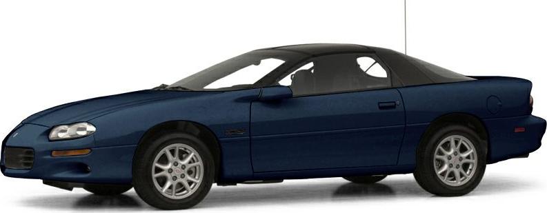 3/4 front-left view, Navy Blue Metallic