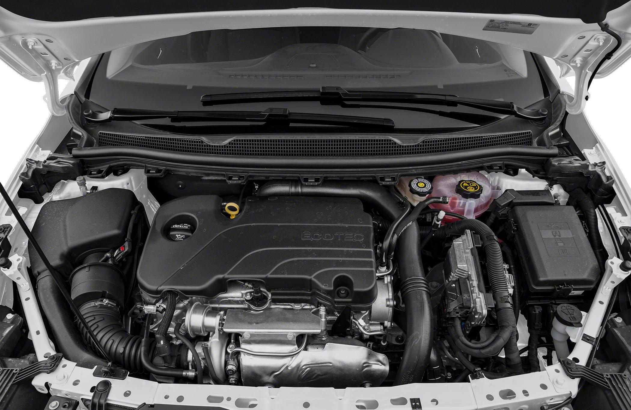 Close-up of a modern Ecotec engine bay