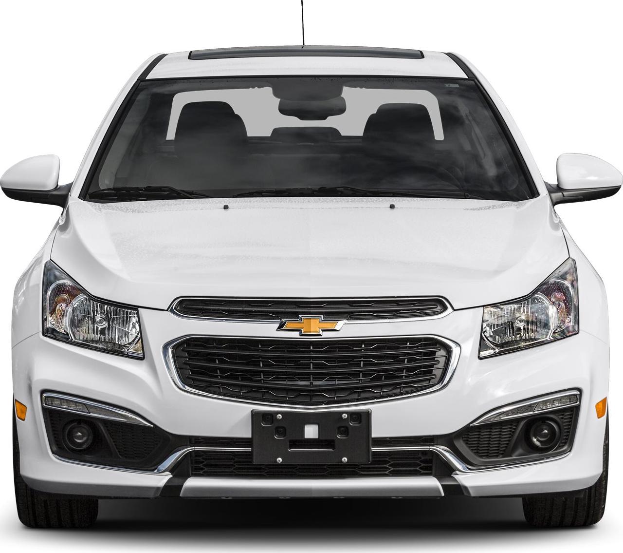 Front view with grille, headlights, and fog lights of a facelift 2013 sedan