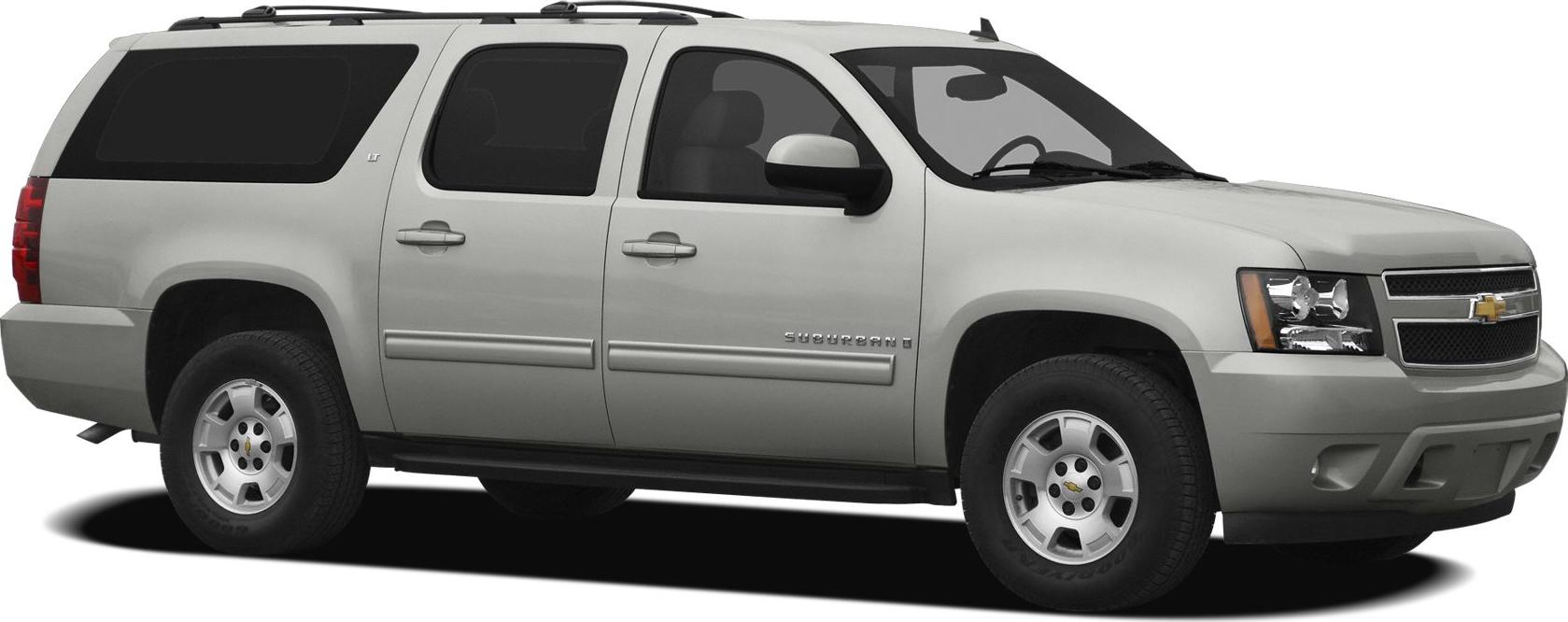 Side view of large full-size SUV with distinct front grille