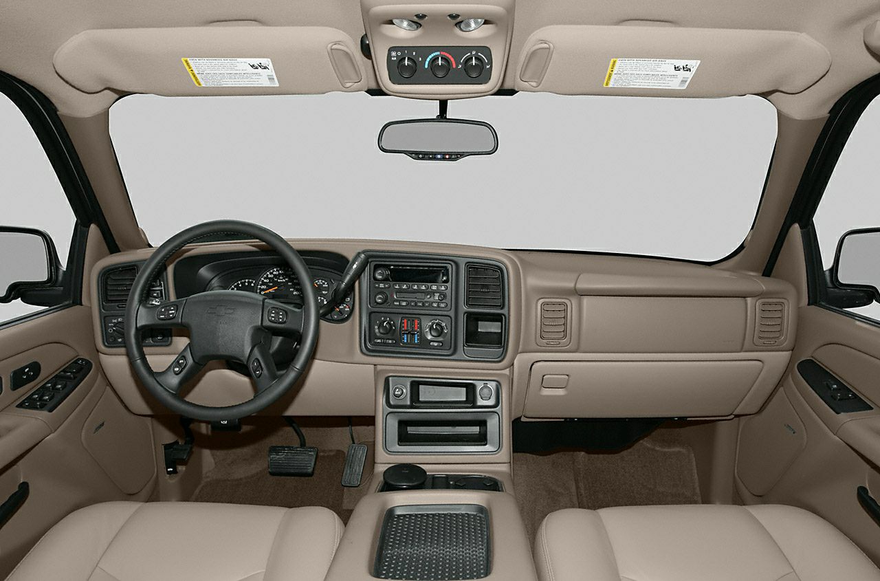 Interior dashboard and steering wheel with control panel