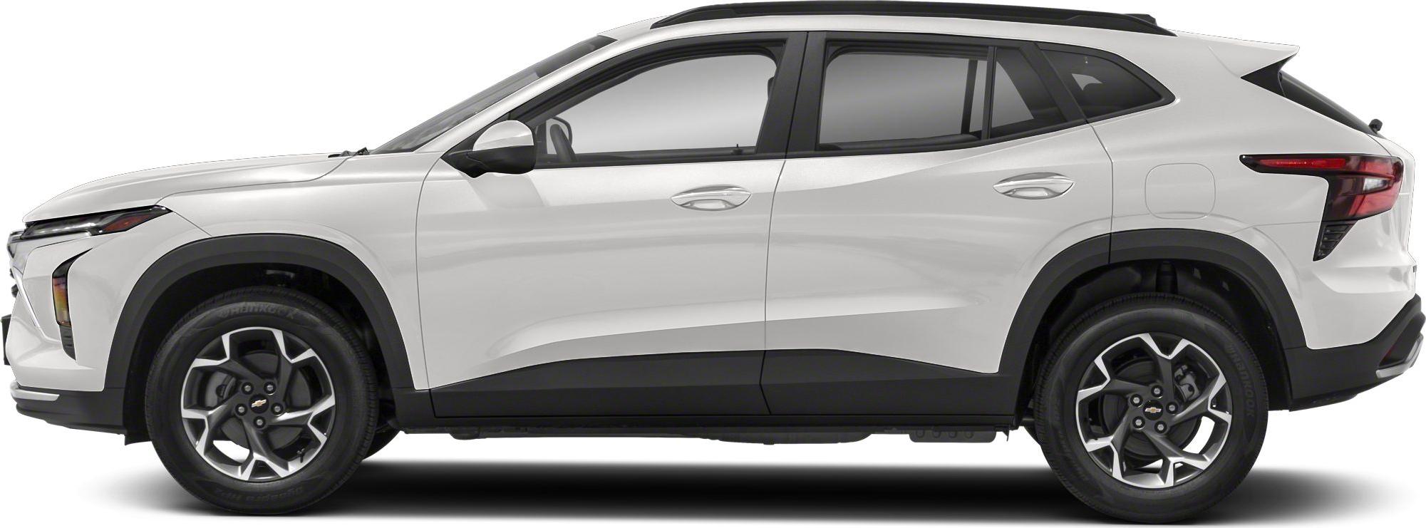 Side profile with LED headlights and alloy wheels