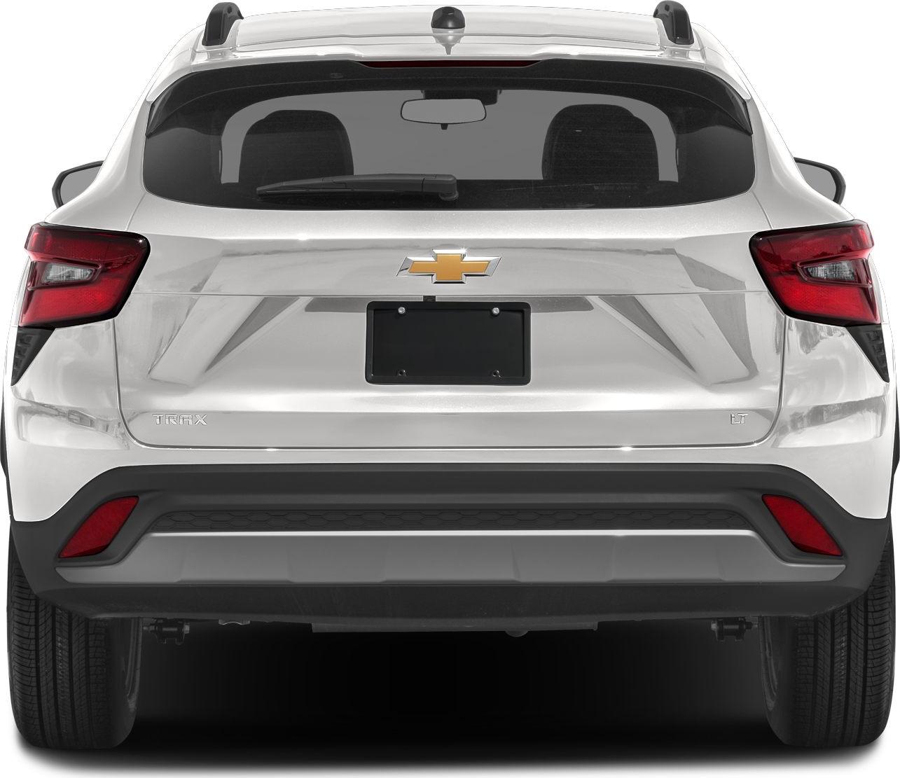 Rear view of compact SUV with distinct taillights and rear window wiper