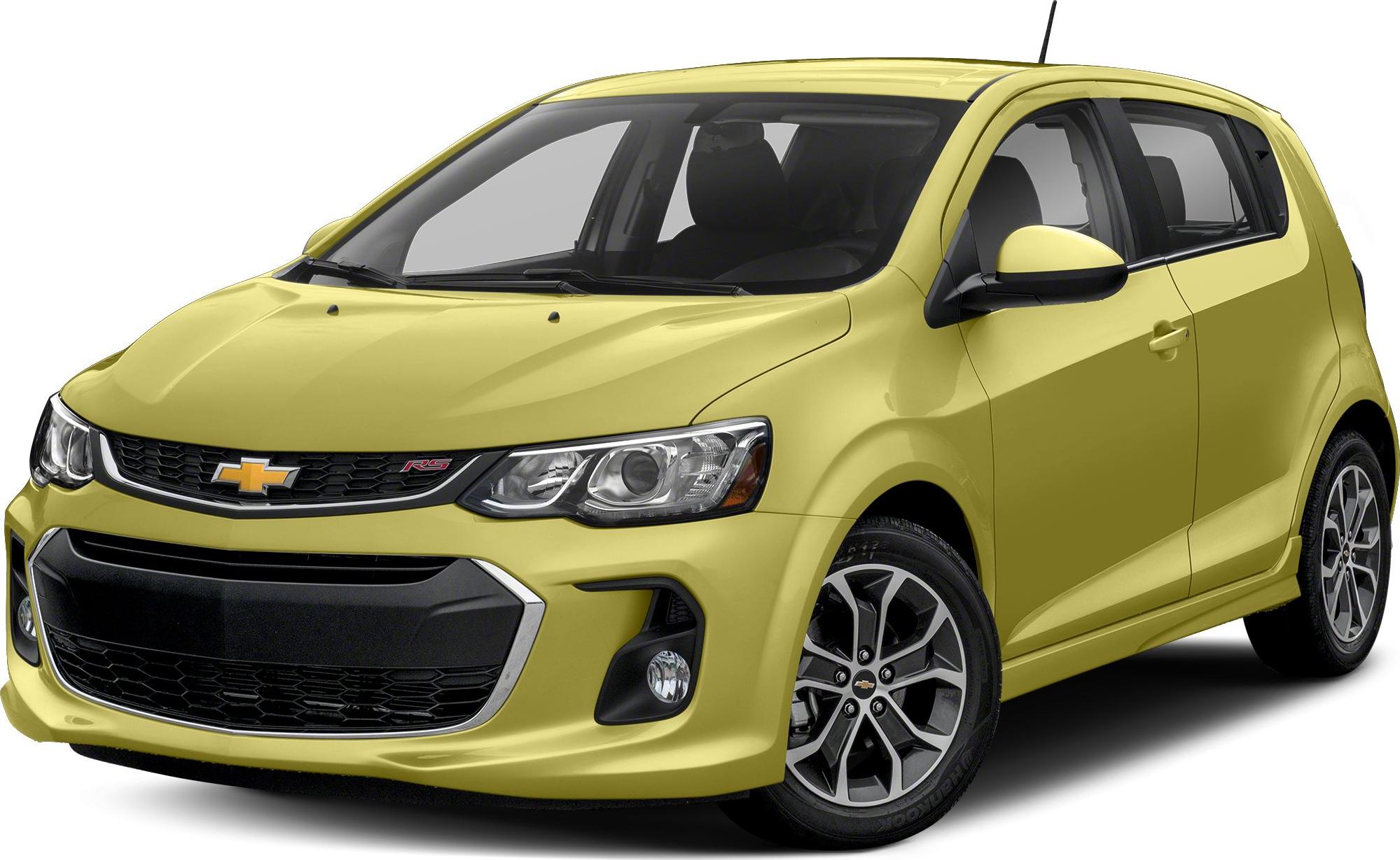 Front view of hatchback with sporty grille and headlights
