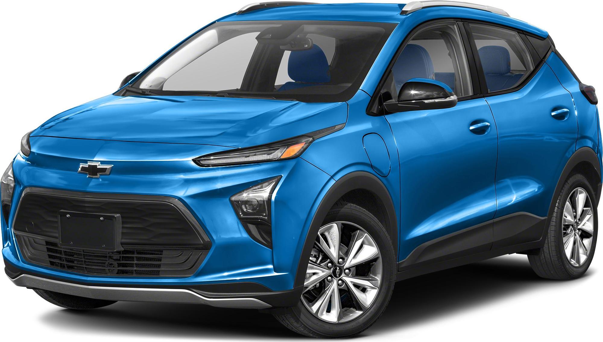 3/4 front-left view, Bright Blue Metallic