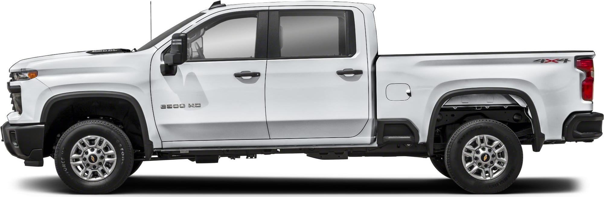 2024 Chevrolet Silverado 2500 HD IV (T1XX, facelift 2024) Crew Cab Long Bed Side View Left