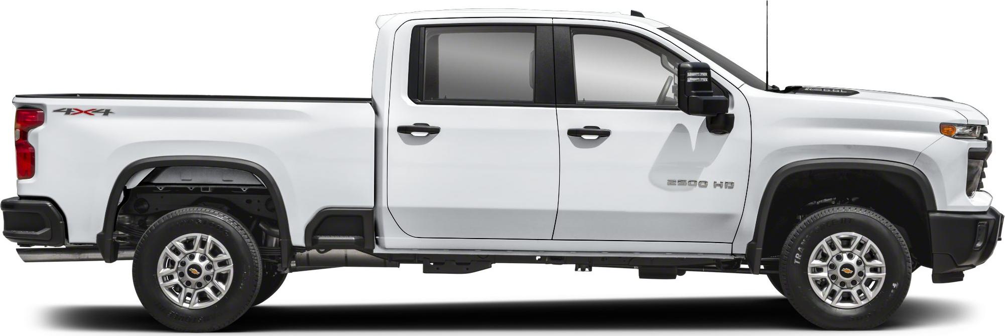2024 Chevrolet Silverado 2500 HD IV (T1XX, facelift 2024) Crew Cab Long Bed Side View Right