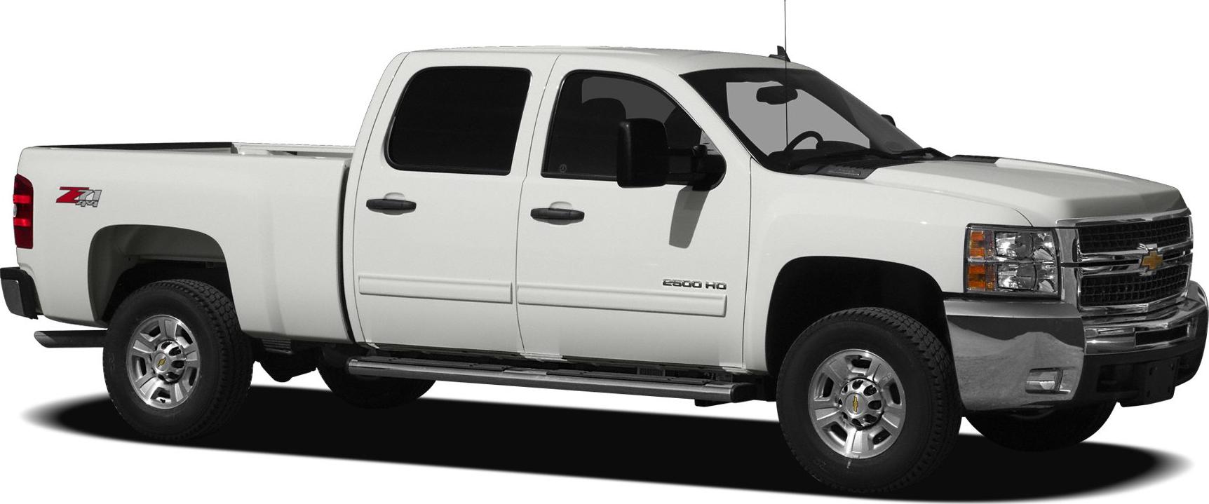 Side view of extended cab pickup with standard box and off-road package