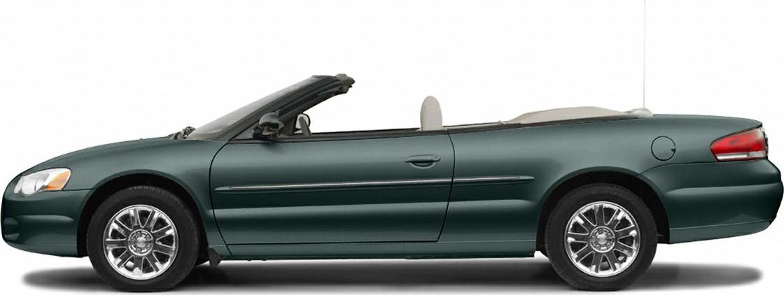 2001 Chrysler Sebring Convertible (JR) Side View Left