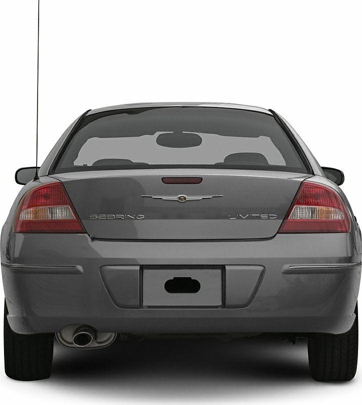 2001 Chrysler Sebring Coupe (ST-22) Rear View