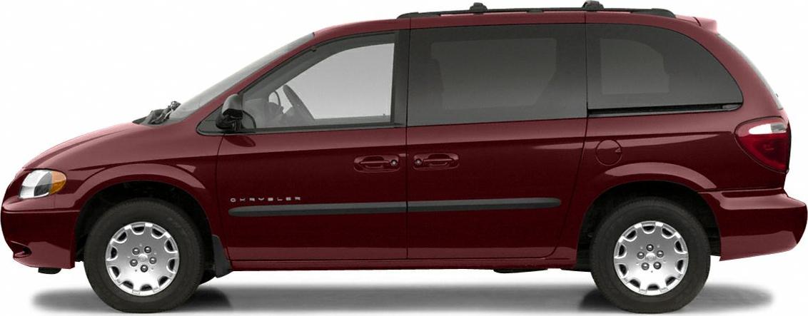 2002 Chrysler Grand Voyager IV Side View Left
