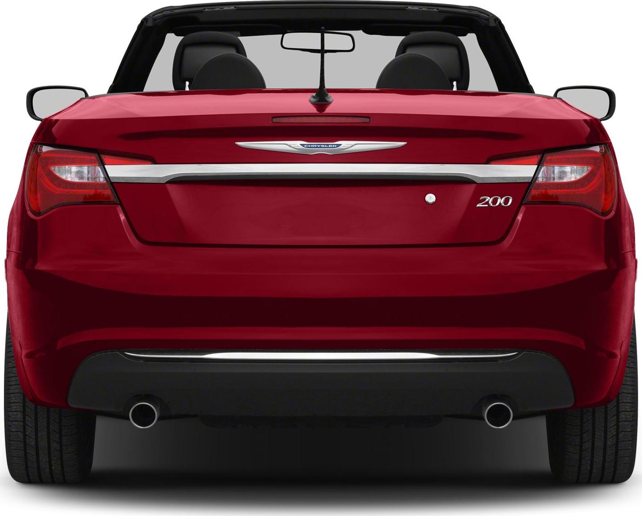 2011 Chrysler 200 I Convertible Rear View