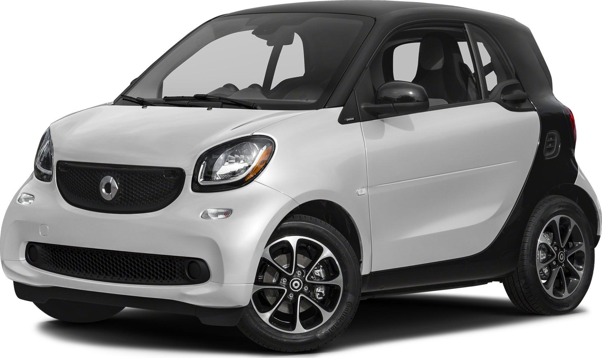 Compact city car front and side view with distinctive alloy wheels