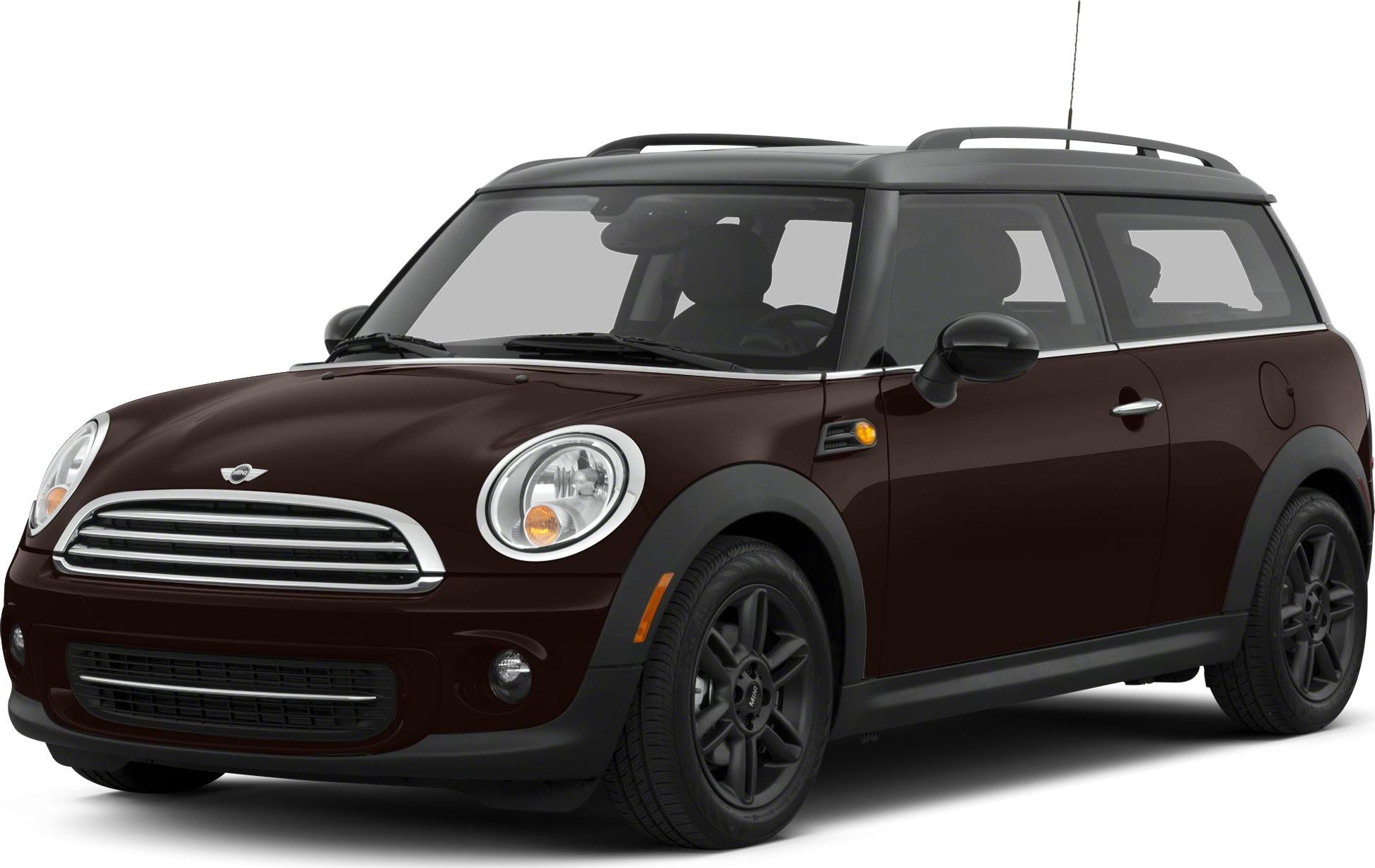 Front-side view with round headlights and black roof rails
