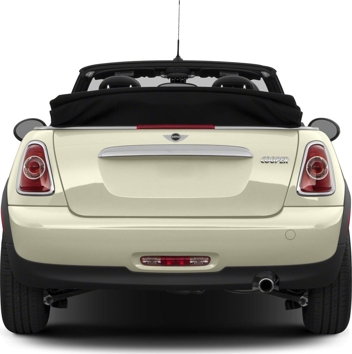 2009 Mini Convertible (R57) Rear View