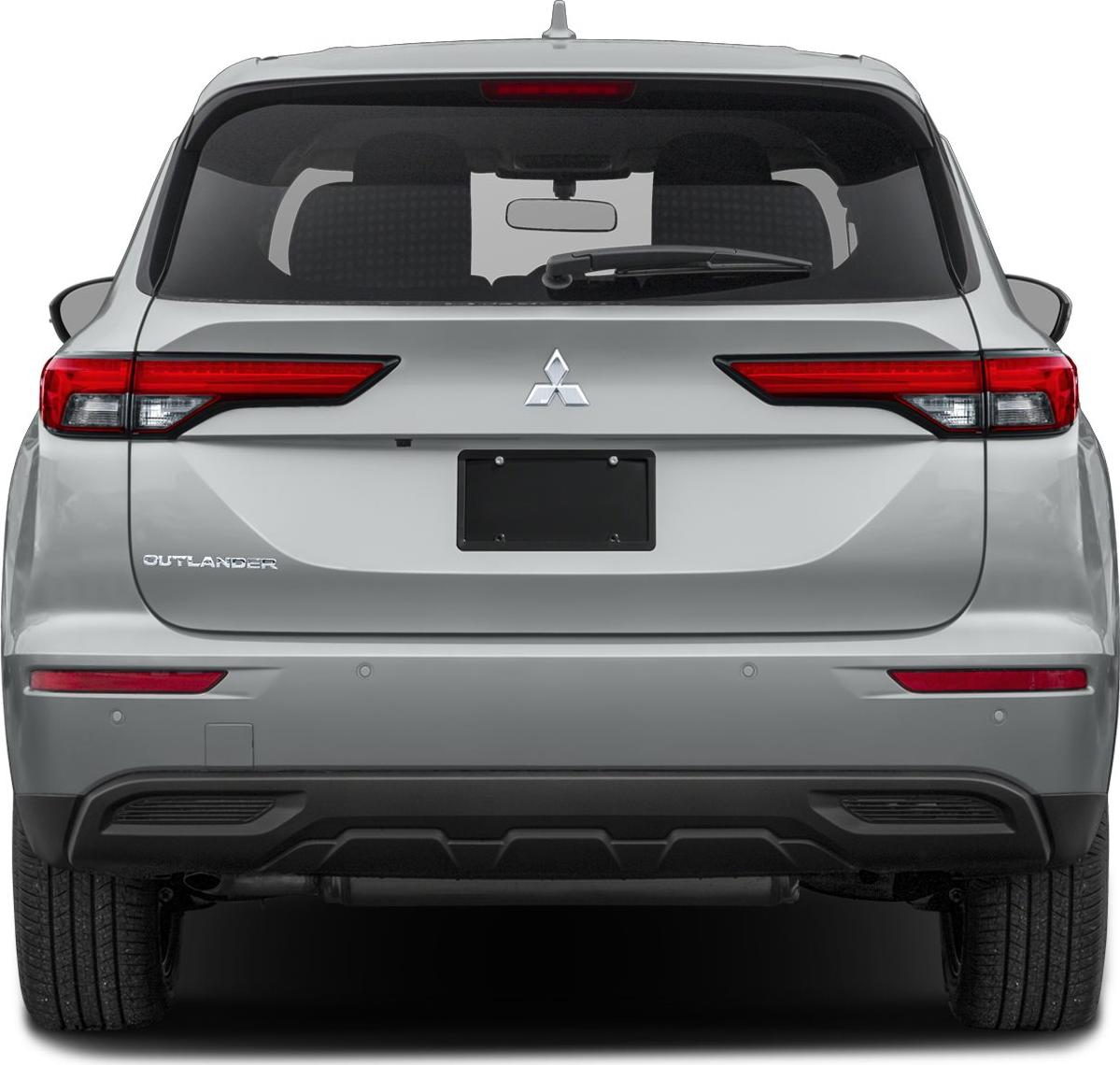 SUV rear view with sleek taillights, rear windshield wiper, and modern design