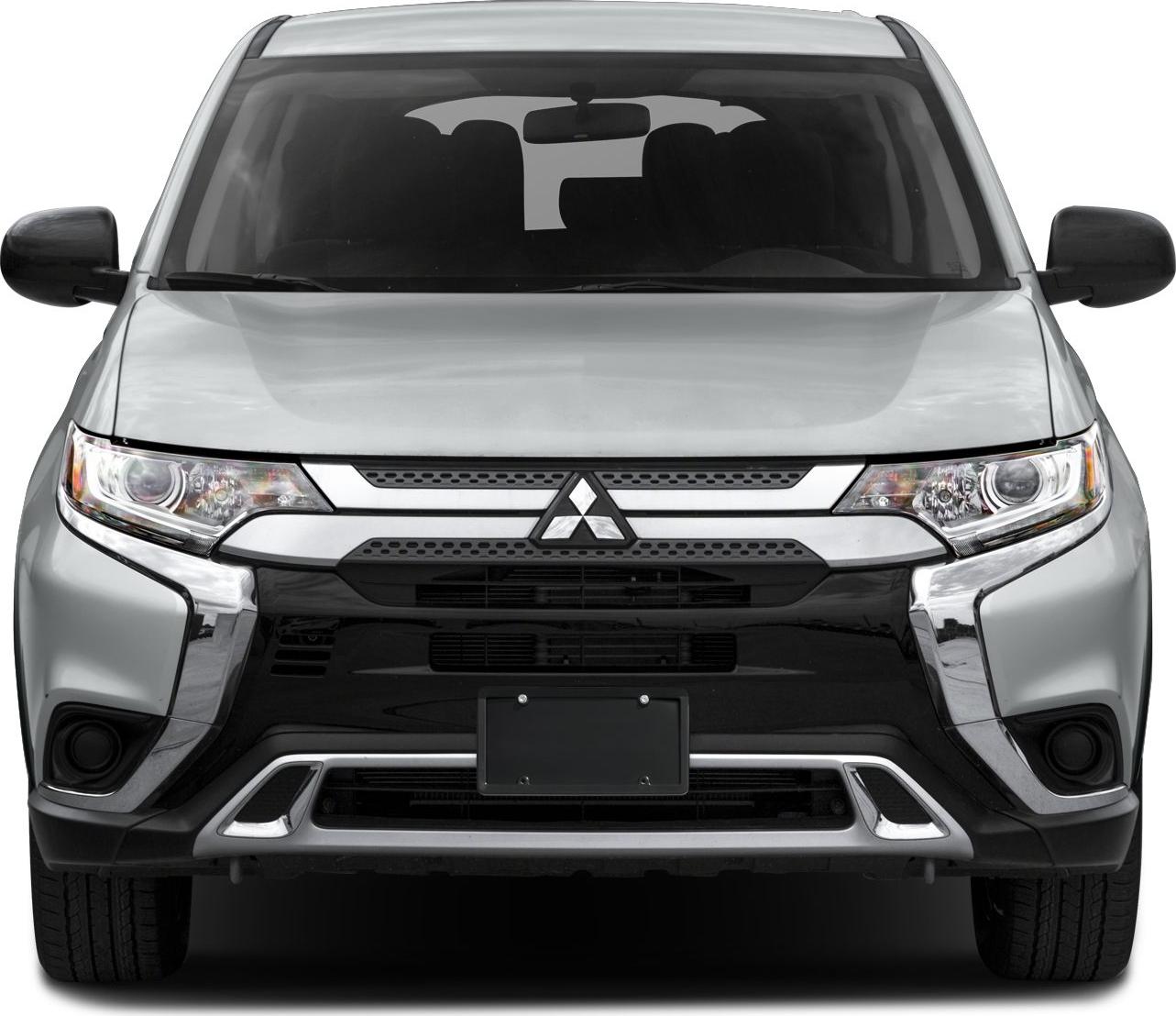 Front view with distinctive grille and headlight design