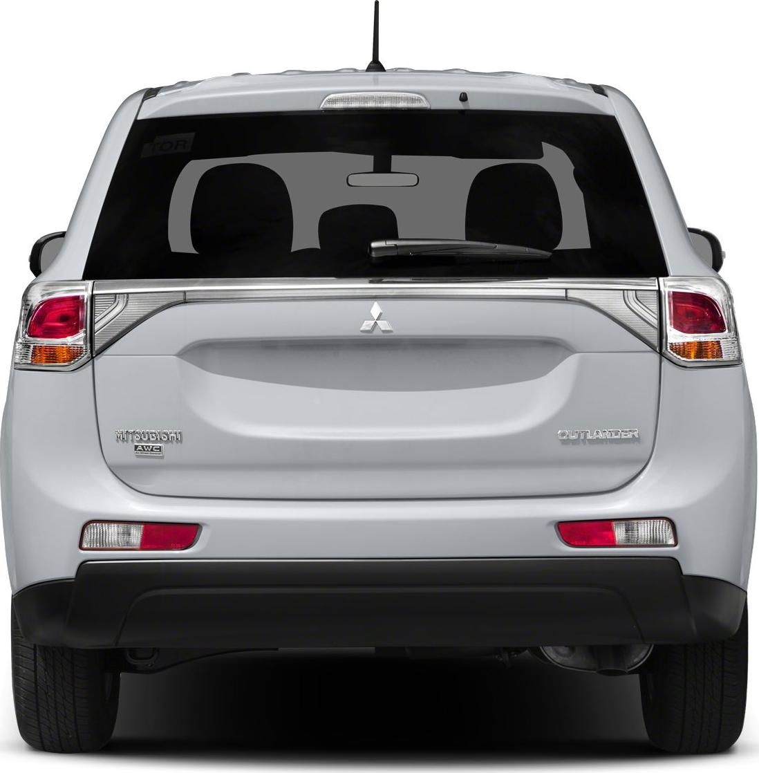 2012 Mitsubishi Outlander III Rear View