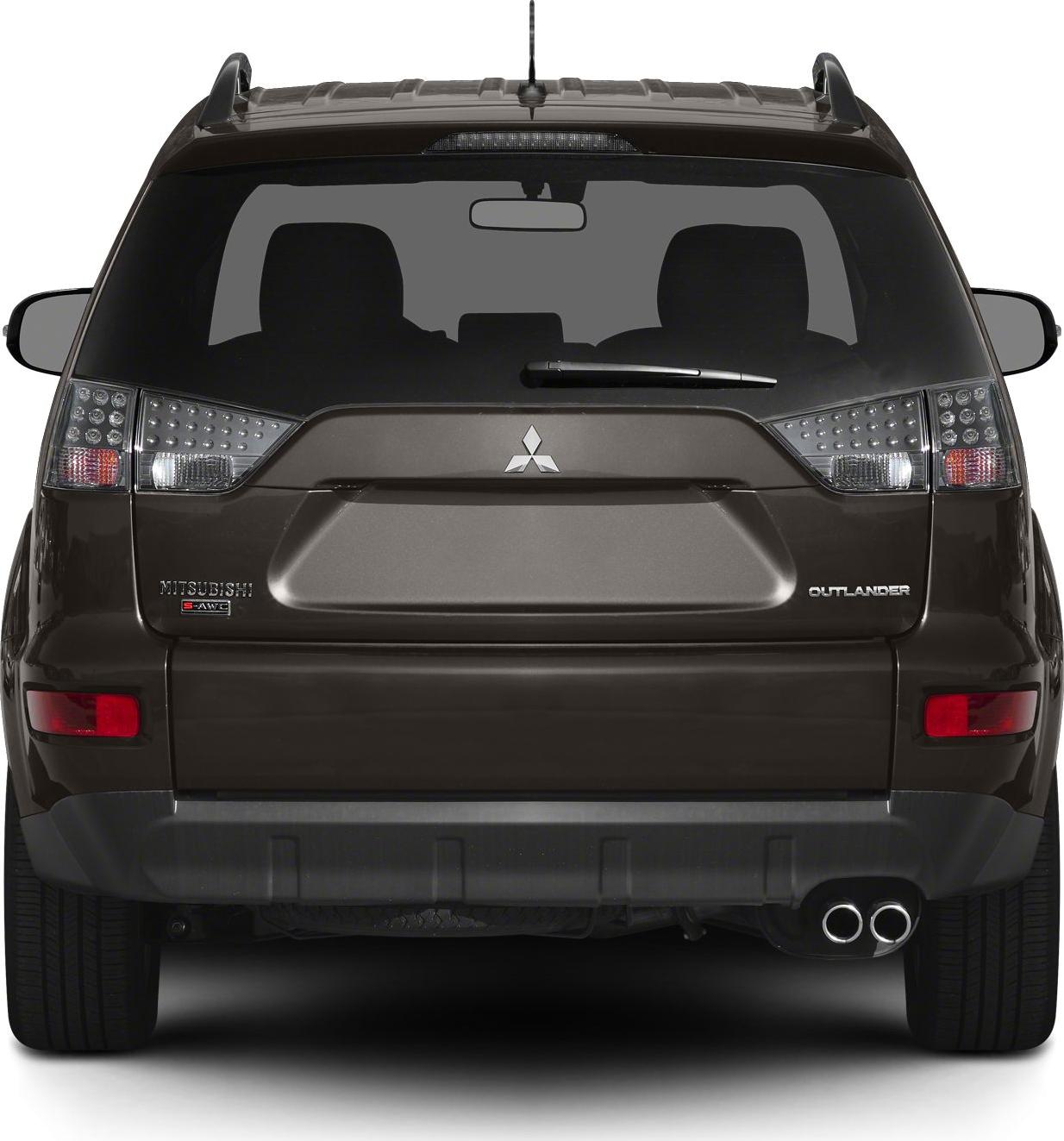 2010 Mitsubishi Outlander II (facelift 2009) Rear View