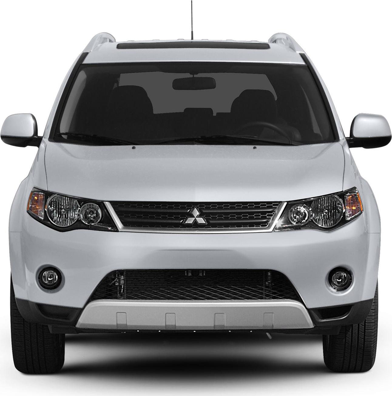 Front fascia with grille, headlights, and fog lights