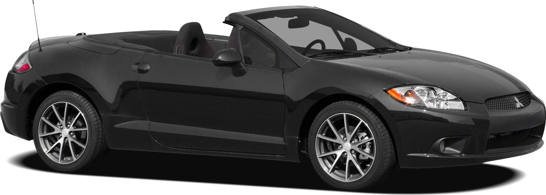 Black convertible coupe with alloy wheels and sporty front design
