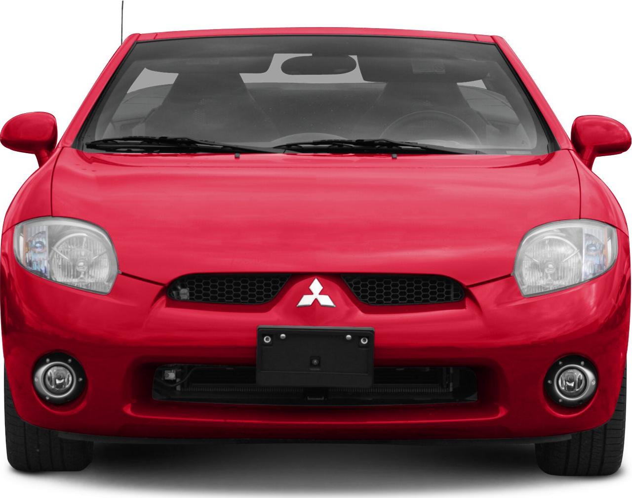 Distinctive front grille, headlights, and fog lights of a sporty convertible