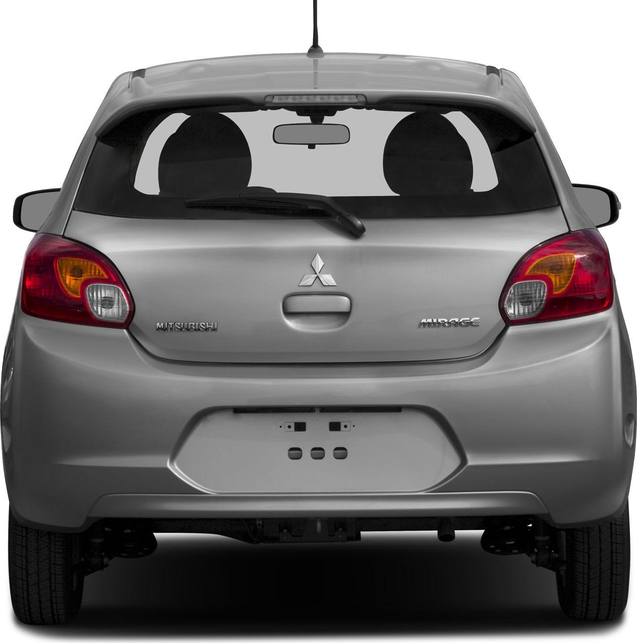 2012 Mitsubishi Mirage VI Hatchback Rear View