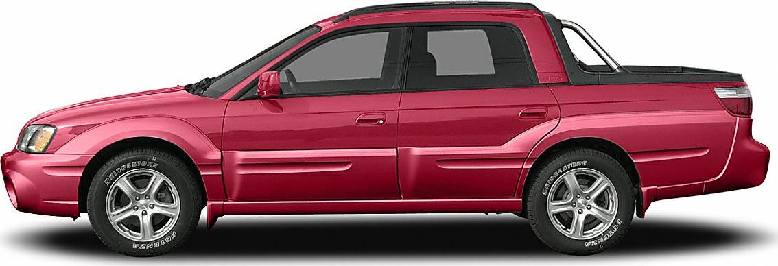 2003 Subaru Baja Side View Left