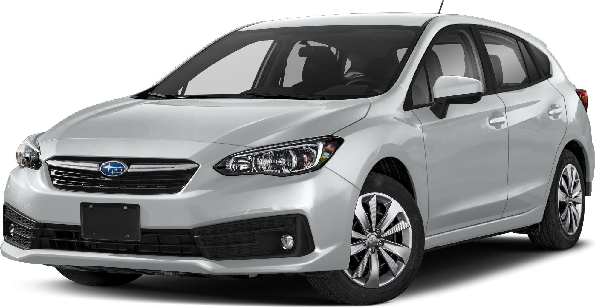 Front grille, headlights, and alloy wheels of a hatchback