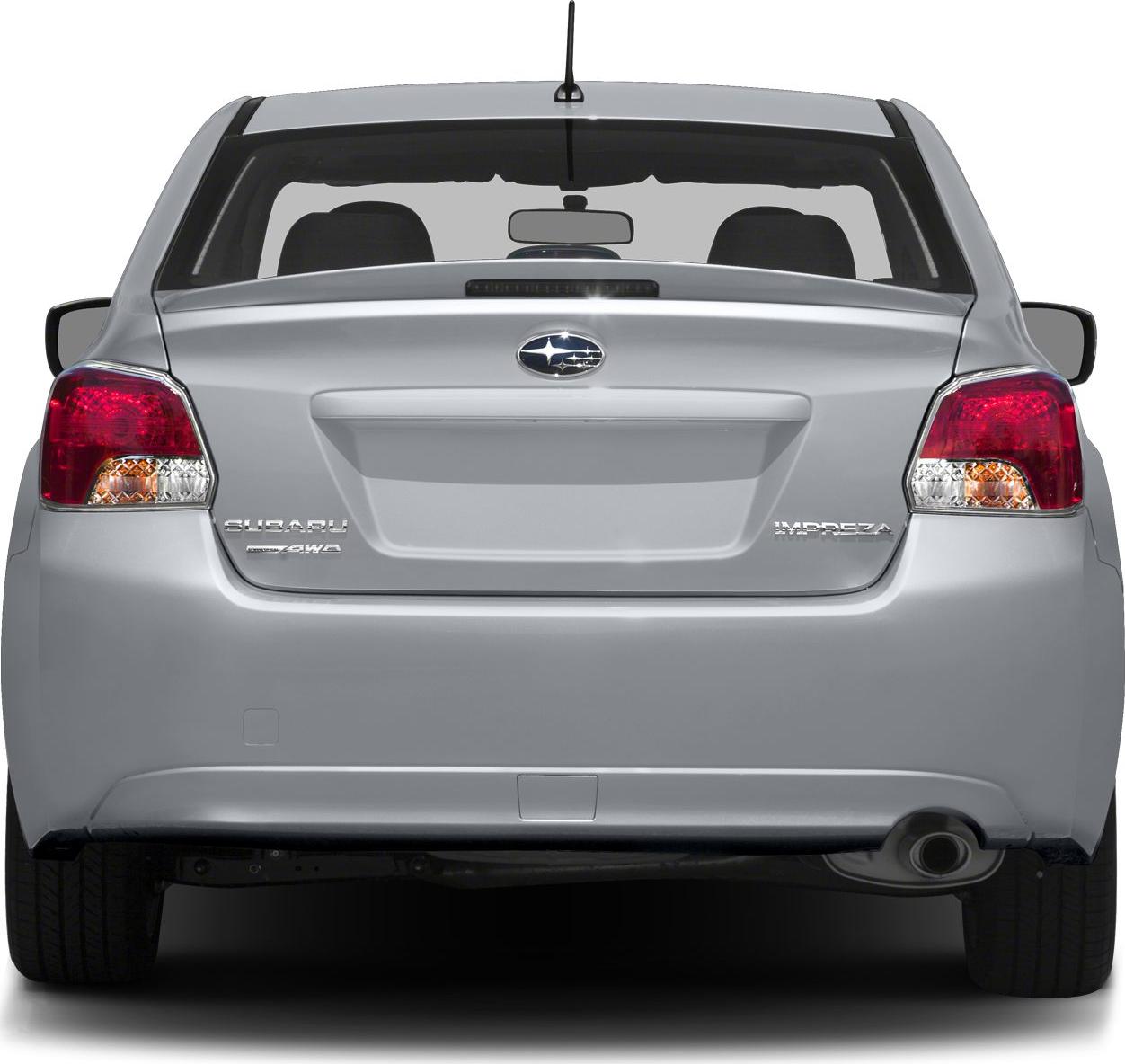 2012 Subaru Impreza IV Sedan Rear View